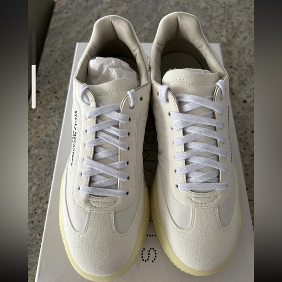 Stella McCartney Loop Logo Panelled Sneakers IT40 US10 - Picture 4 of 9